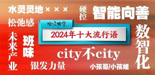 《咬文嚼字》發(fā)布2024年十大流行語(yǔ)